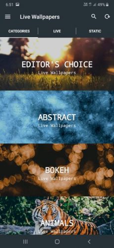  Live Wallpapers: Best 4K live wallpaper app for android