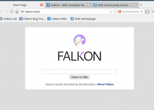 falkon linux browser