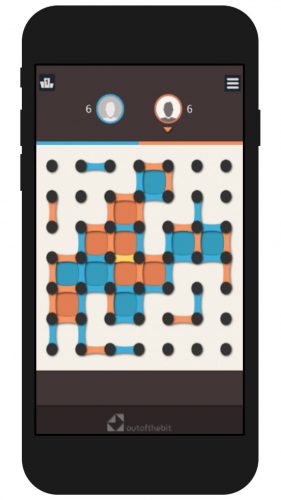 Dots and Boxes multiplayer game