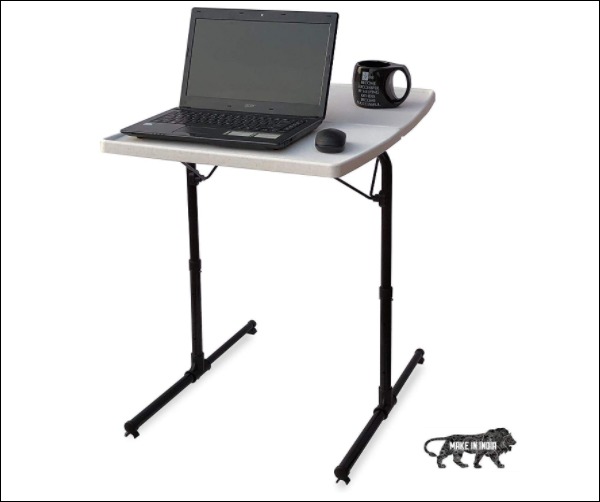 Bi3 Table Dual Adjustable Strong Multipurpose Portable Laptop Table