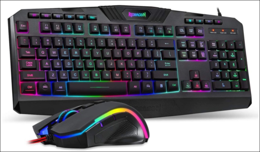 Redragon S101: Overall best gaming keyboard & combo