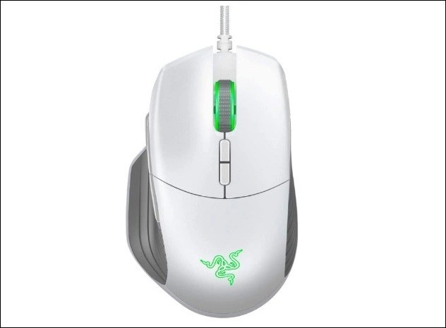 Razer Basilisk White Gaming Mouse