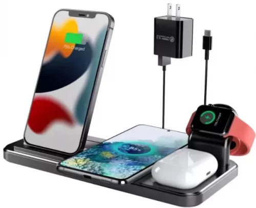 Coobetter 4 in 1 Wireless Charging Station