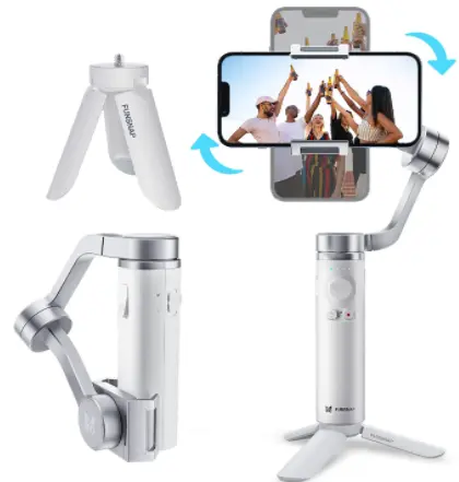 FUNSNAP 3-Axis Gimbal for iPhone 13 pro max