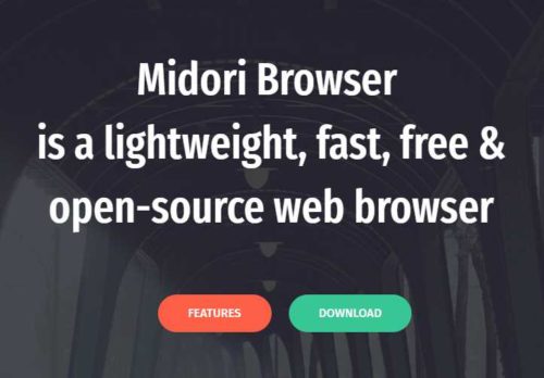 midori browser