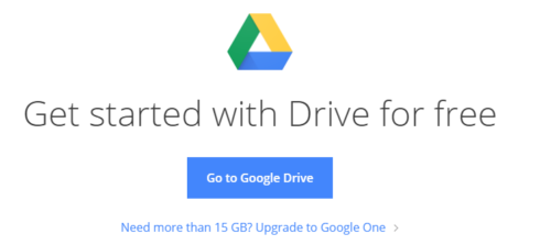 google drive cloud storage