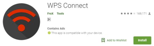 wps connect wifi hacking app