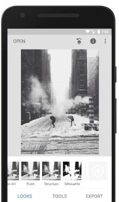Snapseed: Best Snapchat like editing app