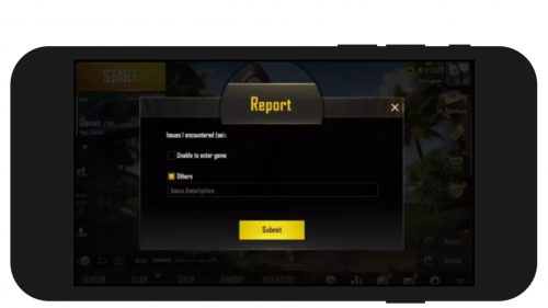 Report PUBG to fix ping
