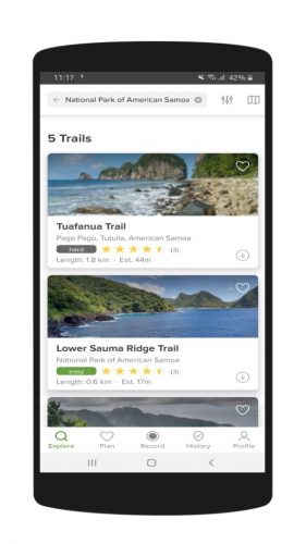  All Trails: Overall best app to find running trails near