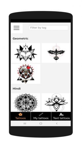 tattoo designs in app