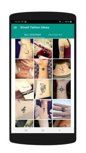 tattoo design in android app