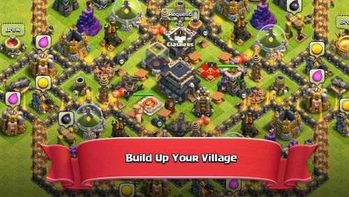 Clash Of Clans time killer game