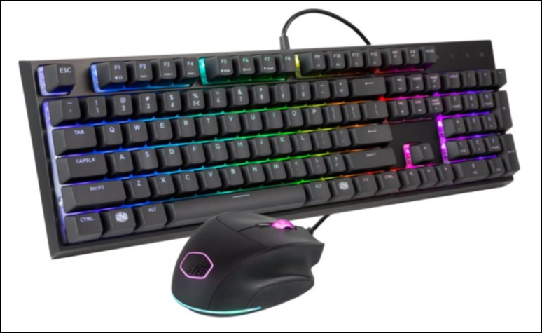 Cooler Master MasterSet MS120: New gaming keyboard & mouse combo