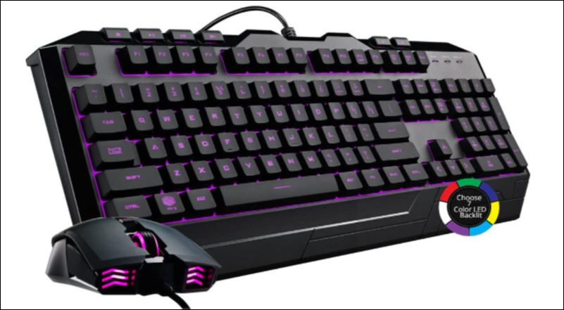Cooler Master Devastator 3: Best RGB gaming keyboard & mouse combo