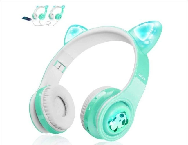 Kinder-Bluetooth-Katzenohr-Kopfhörer