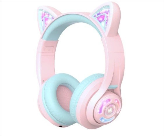 iClever BTH13 Kids Cat Ear Headphones