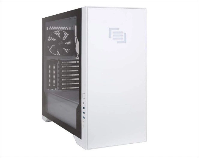 MAINGEAR Vybe ATX Mid-Tower Gaming Computer Case