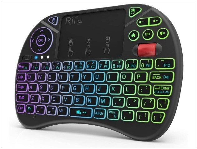 Rii X8 Portable Mini Wireless Keyboard