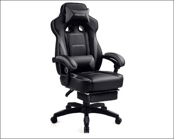 Luckracer Gaming Chair With Footrest