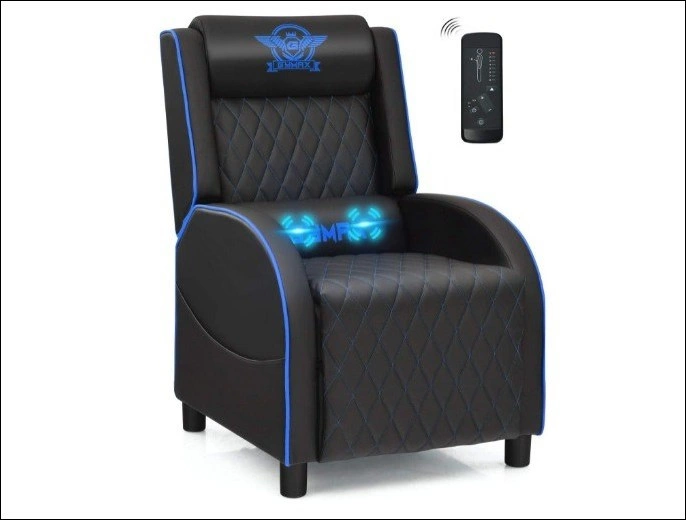 POWERSTONE Gaming Chair Recliner with Footrest
