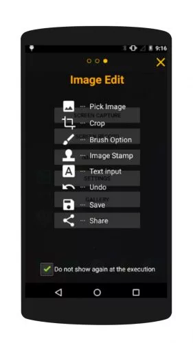 Touch shot : Simple with features screenshot app