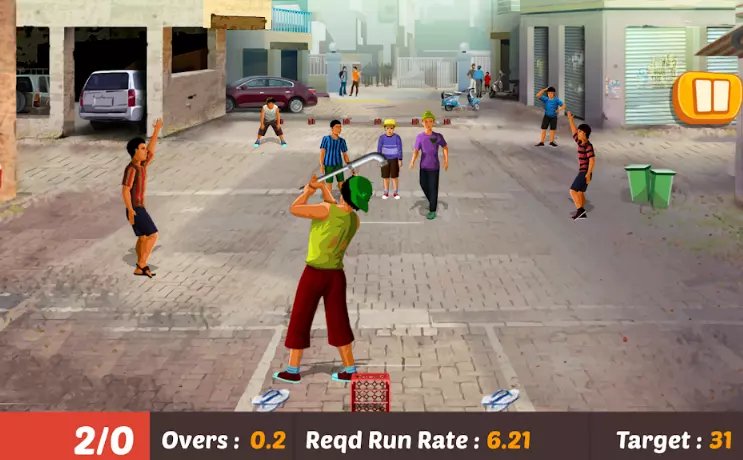 Gully Cricket Game
