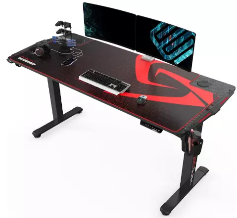 EUREKA ERGONOMIC Large Gaming Desk For Dual Monitor