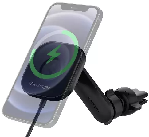  Spigen OneTap Pro Fast Wireless Car Charger Mount