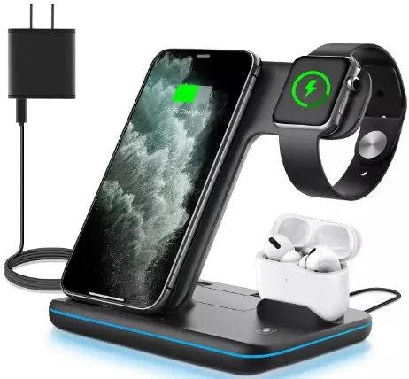  WAITIEE Wireless Charger For iPhone and iWatch