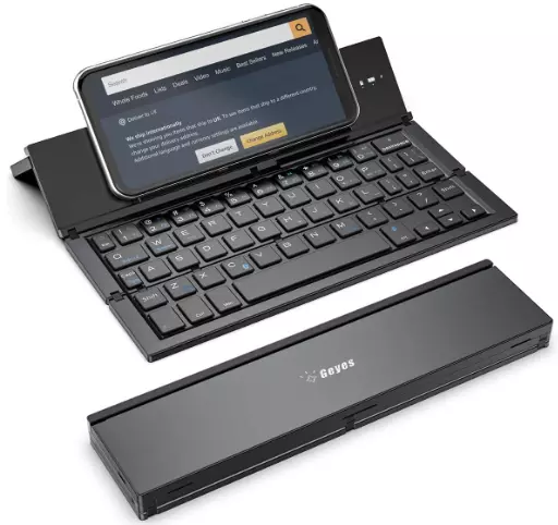 Geyes: Foldable Wireless Keyboard