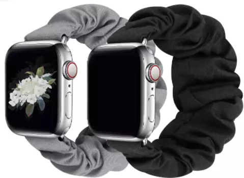 JIELIELE Scrunchie Apple Watch Band