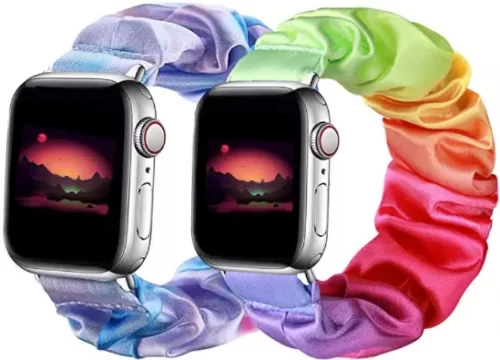 NYE NEIL 2 Pack Scrunchie Band For Apple Watch 
