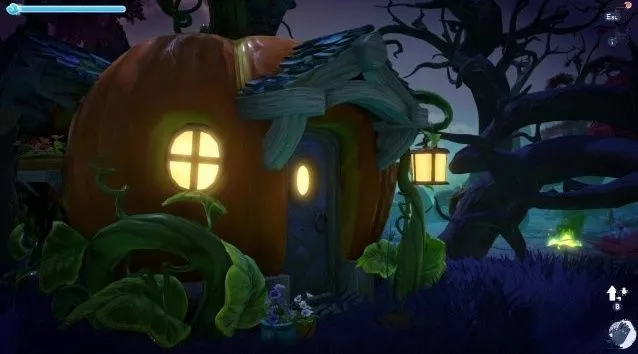 Disney Dreamlight Valley Pumpkin House in Forgotten Lands Characters 